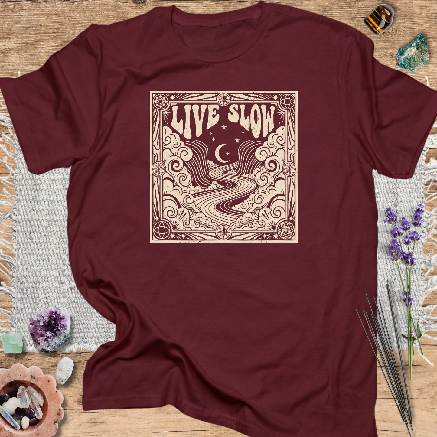 Live Slow Scenic T‑Shirt