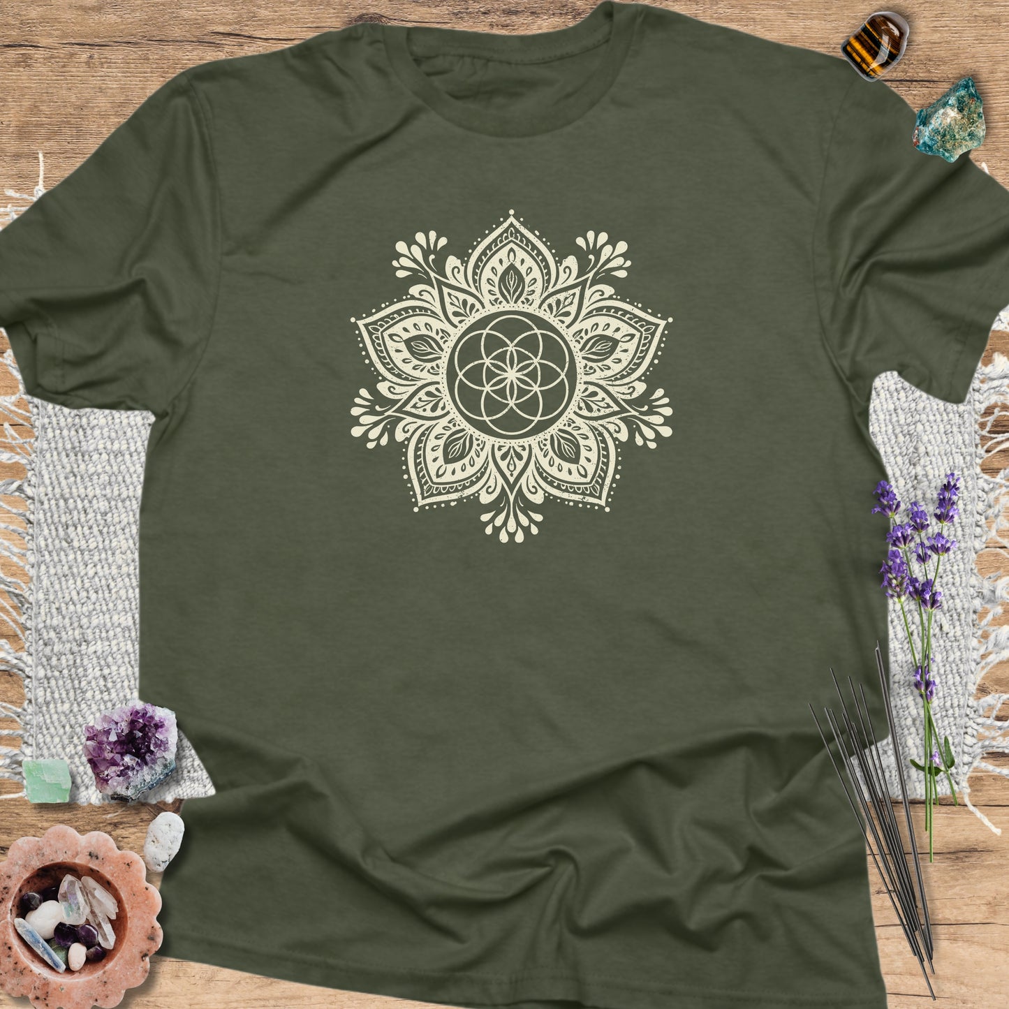 Seed of Life Mandala T-Shirt