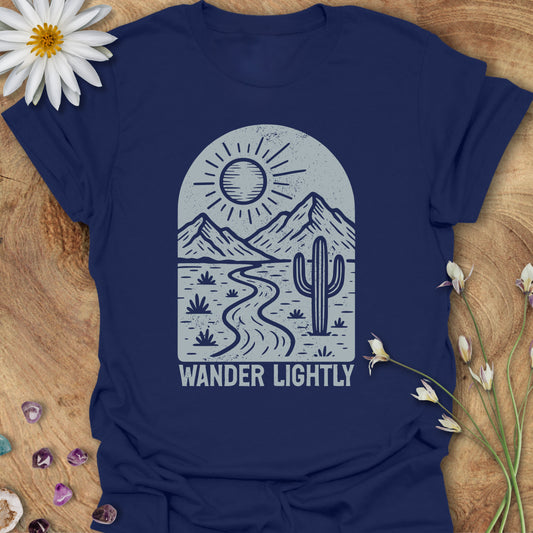 Wander Lightly T-Shirt Navy