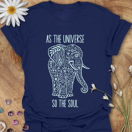 As the Universe, So the Soul T-Shirt