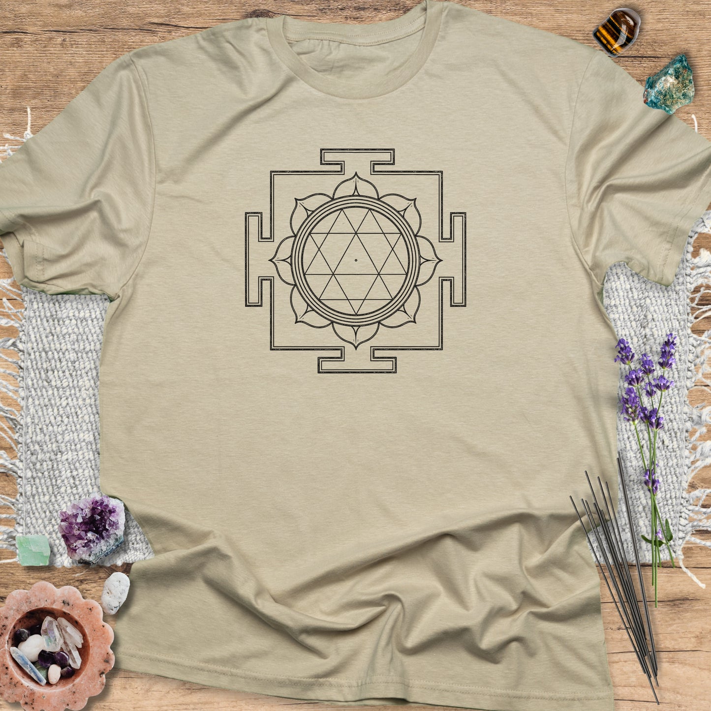 Ganesh Yantra T-Shirt Sand