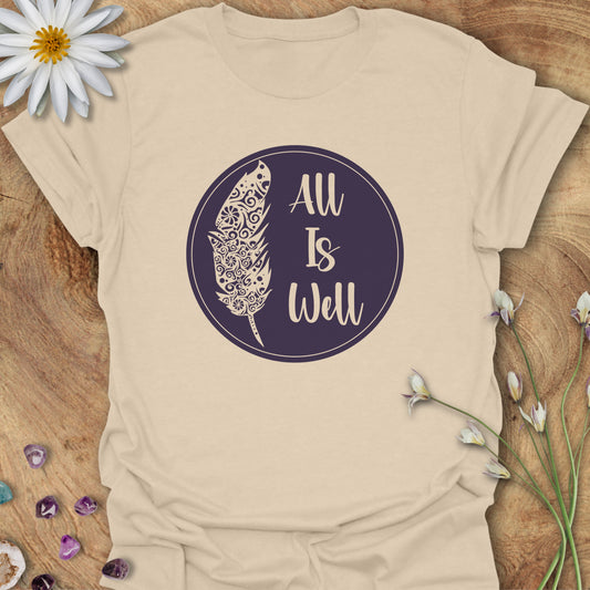 All Is Well T-Shirt Sand