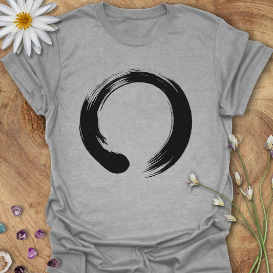 Zen Enzo Circle T-Shirt Sport Grey