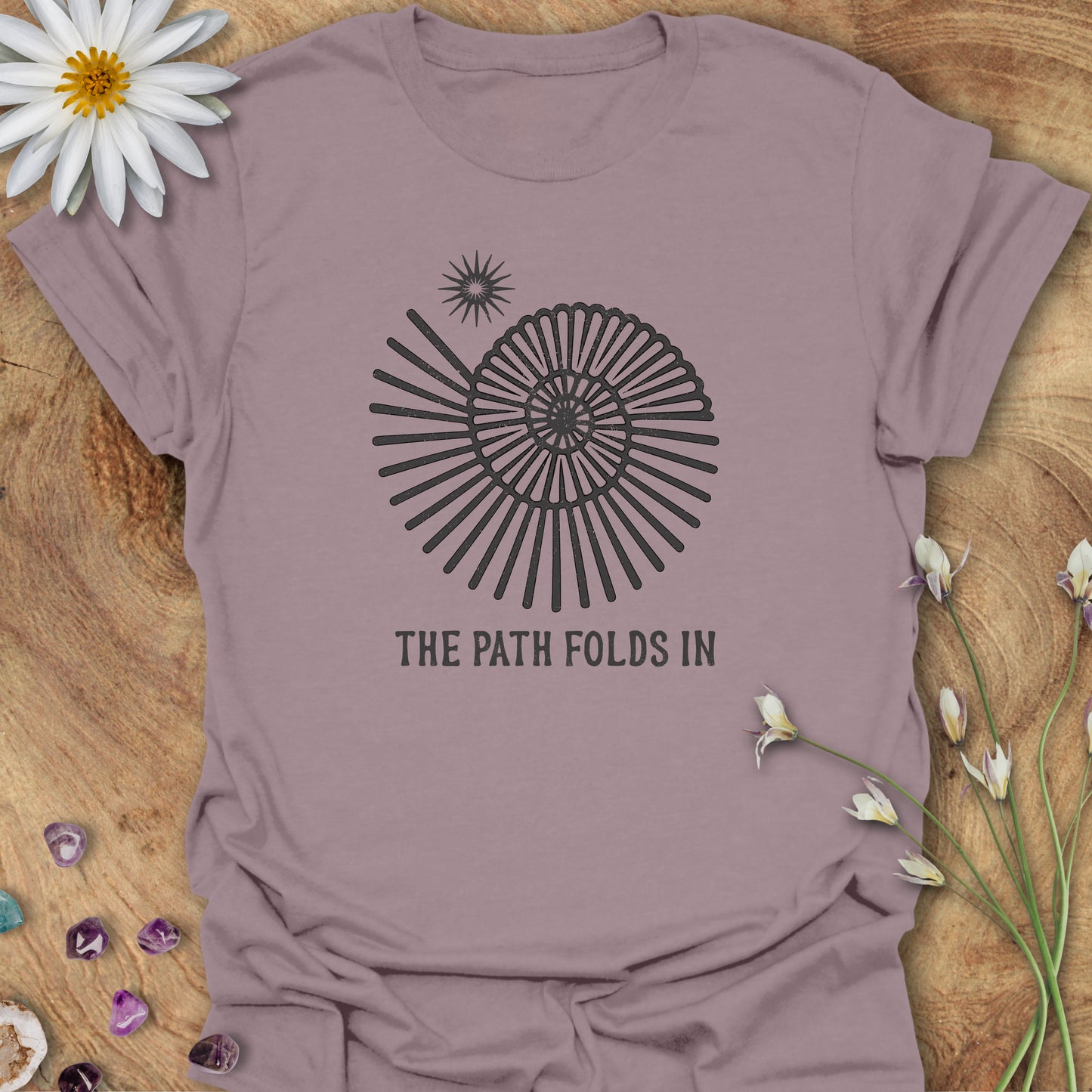 The Path Folds In T-Shirt Paragon