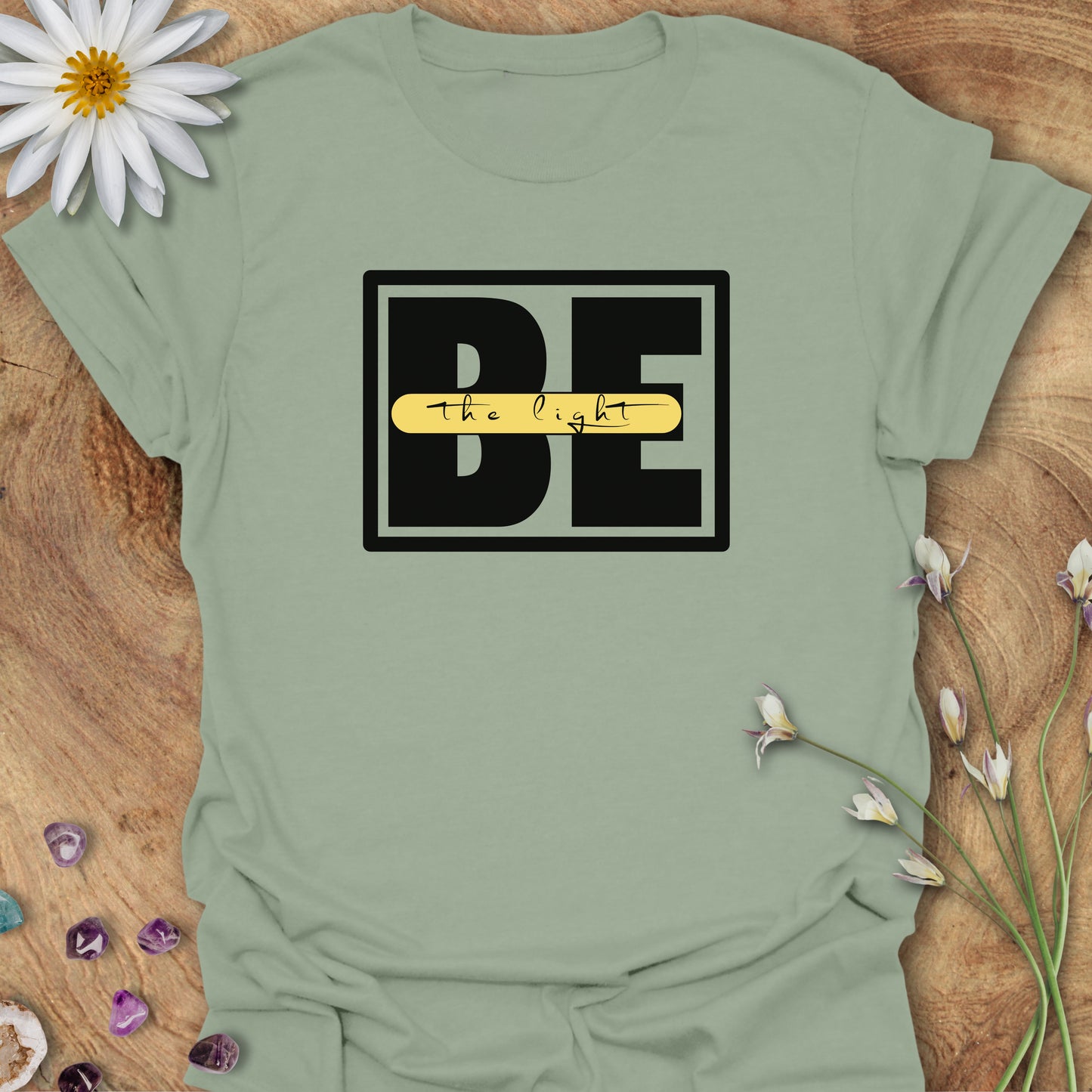 Be the Light T-Shirt Sage
