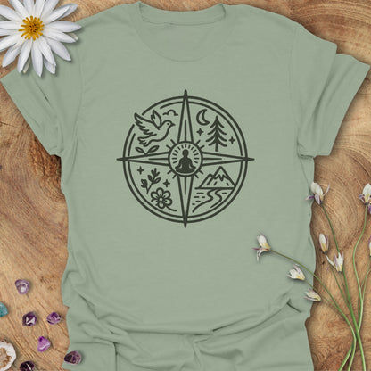 Inner Compass T-Shirt Sage