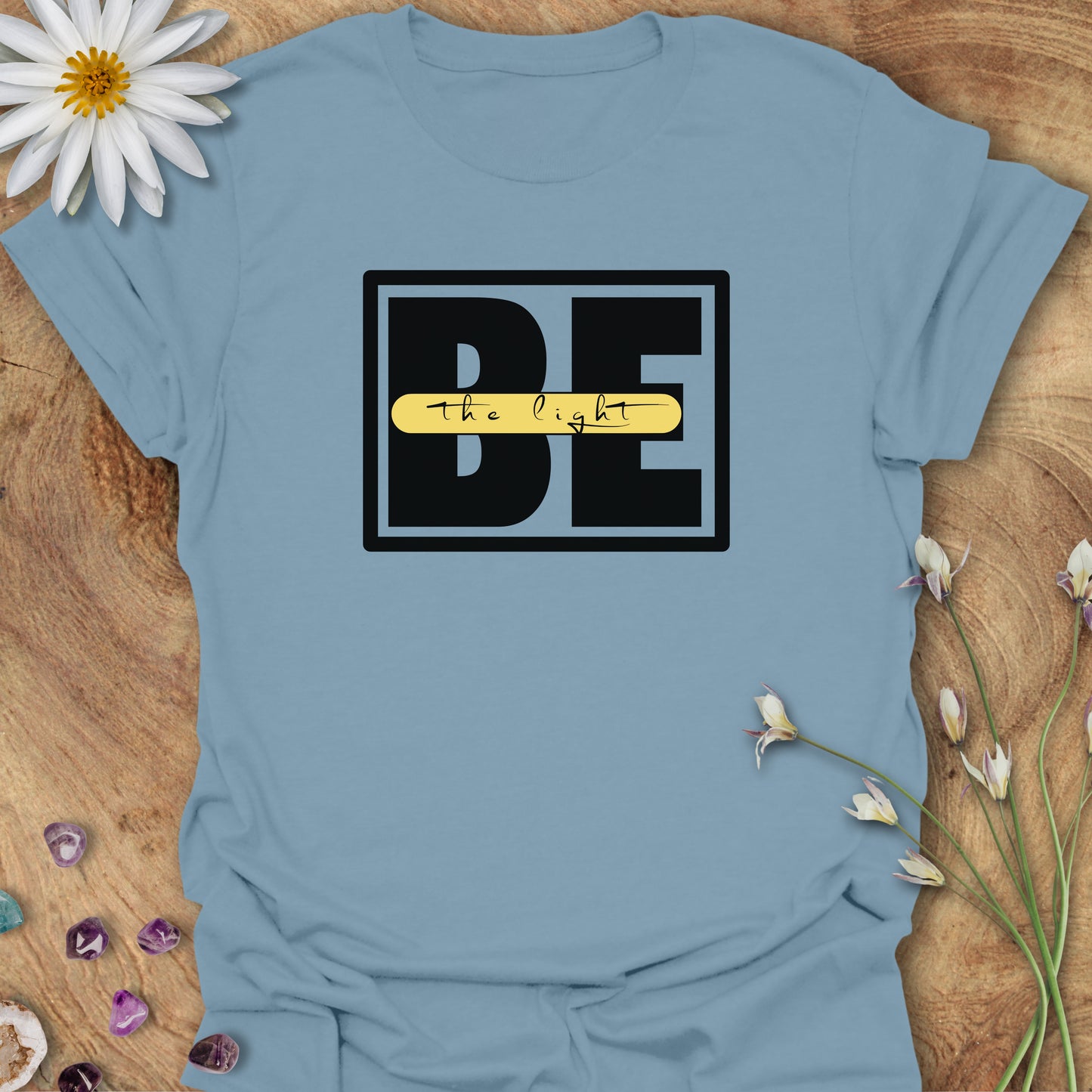 Be the Light T-Shirt Indigo Blue