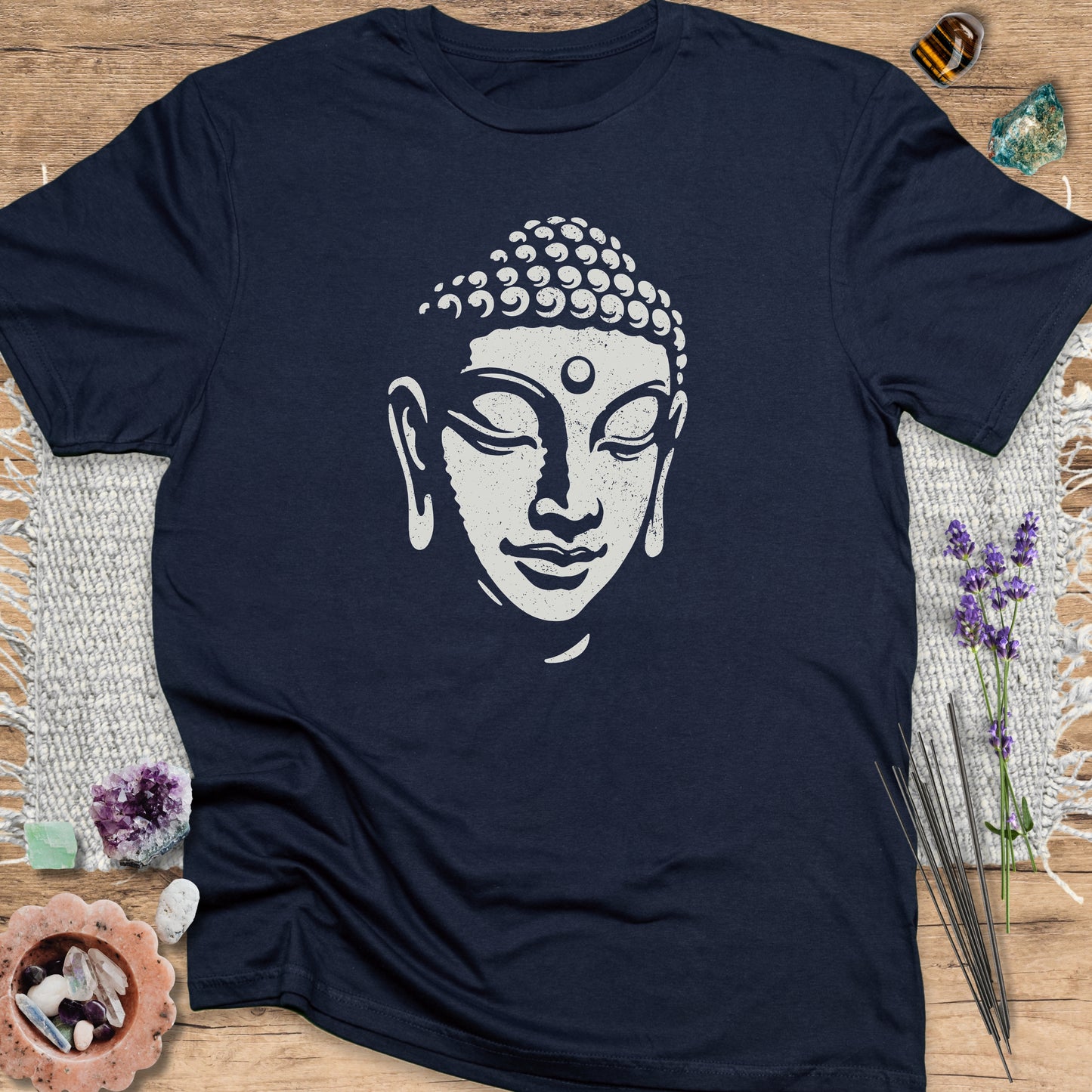 Buddha T-Shirt Navy