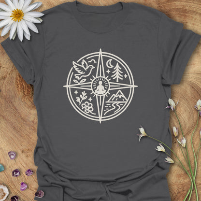 Inner Compass T-Shirt Charcoal