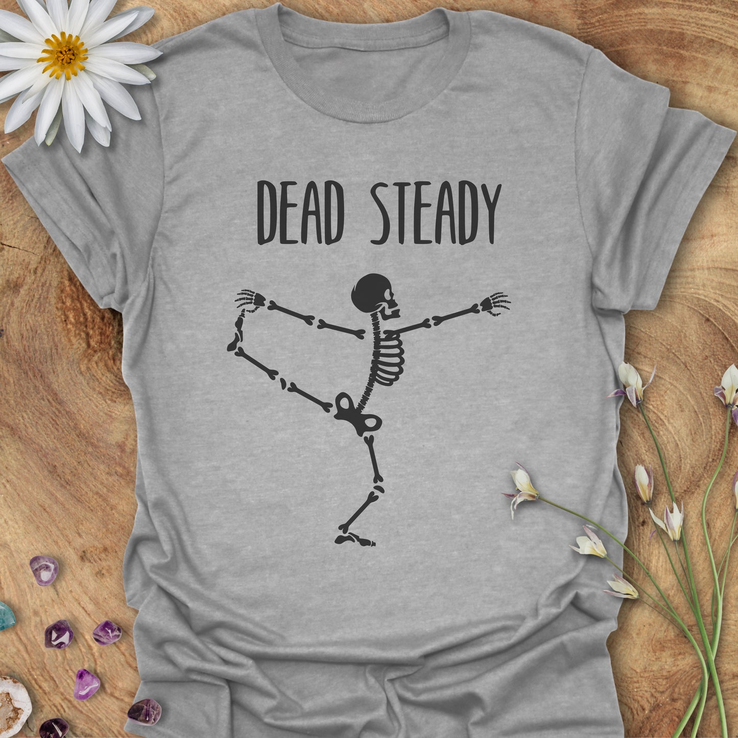 Dead Steady T-Shirt Sport Grey