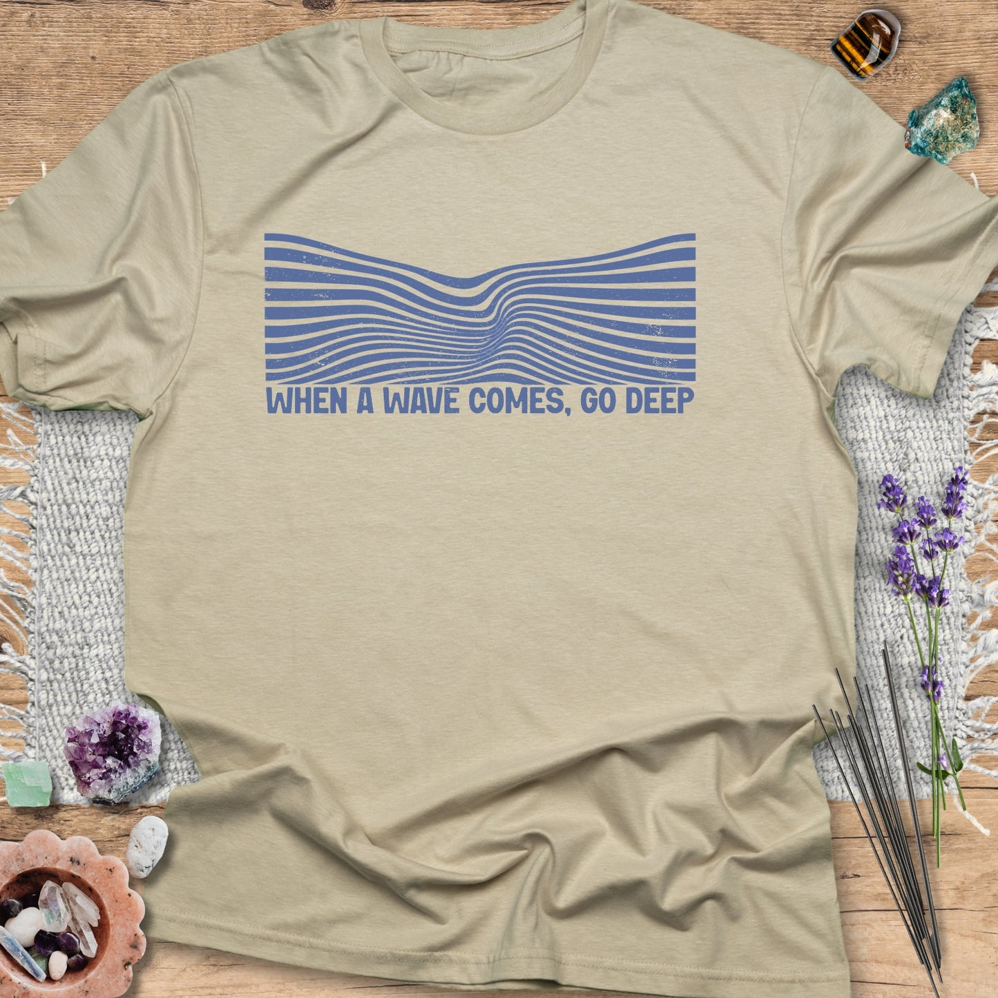When a Wave Comes, Go Deep