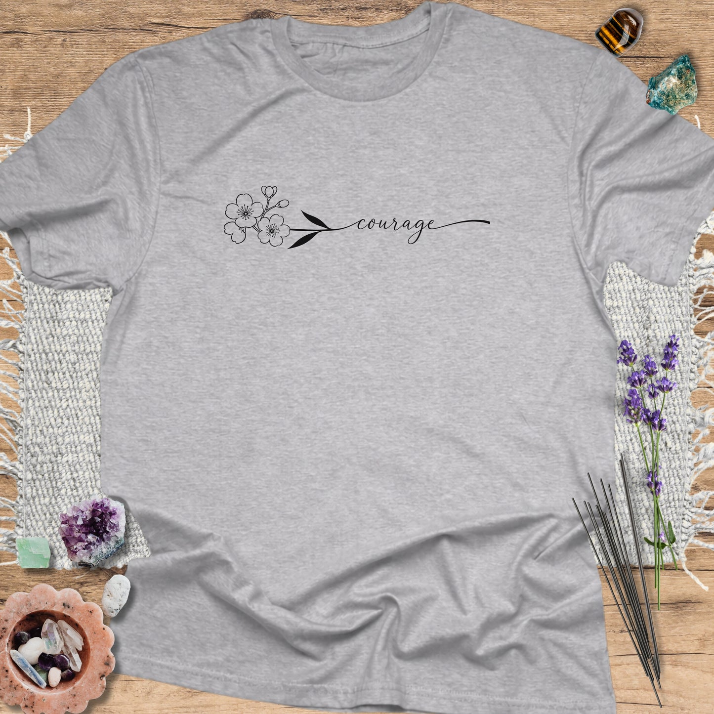 Courage Floral Sport Grey