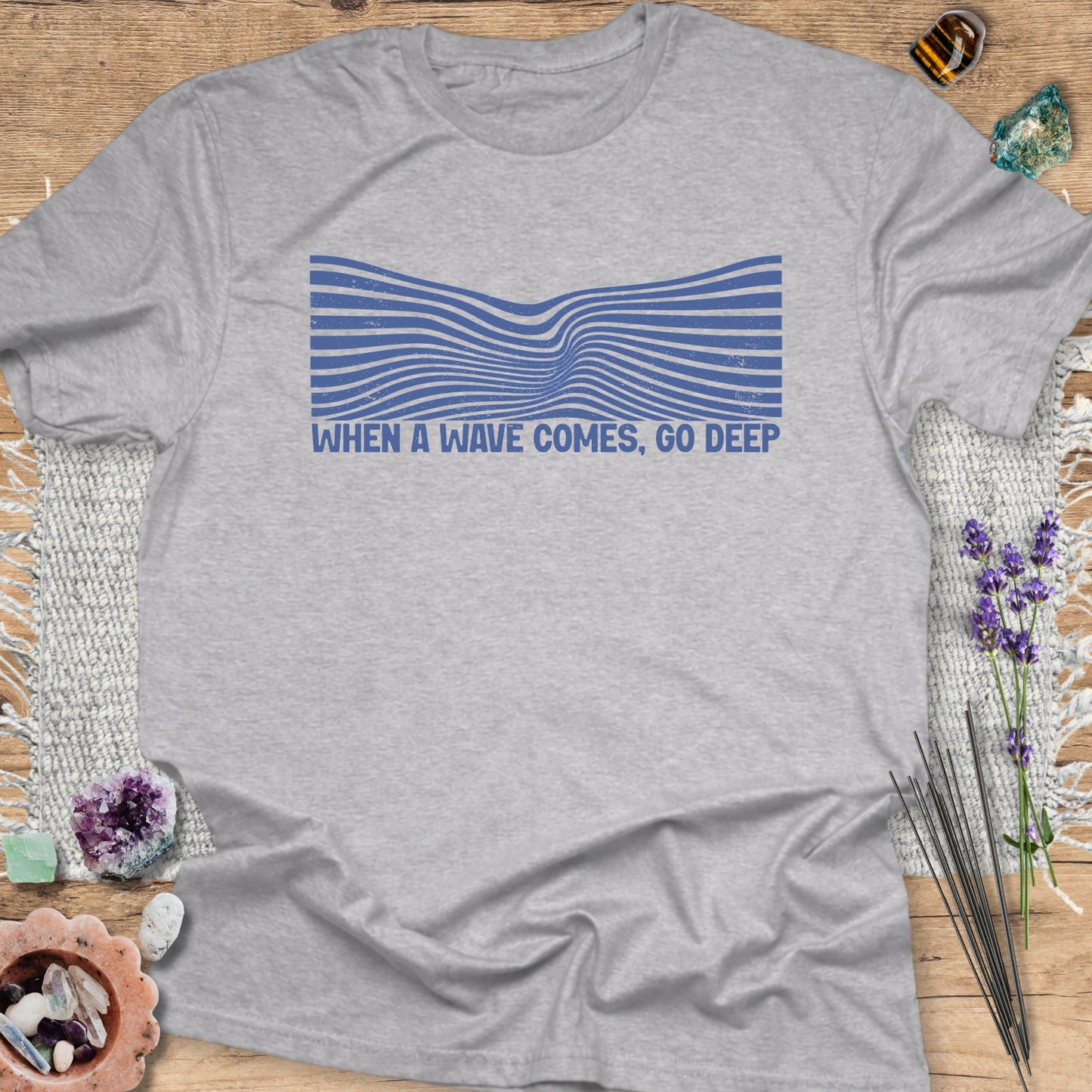 When a Wave Comes, Go Deep