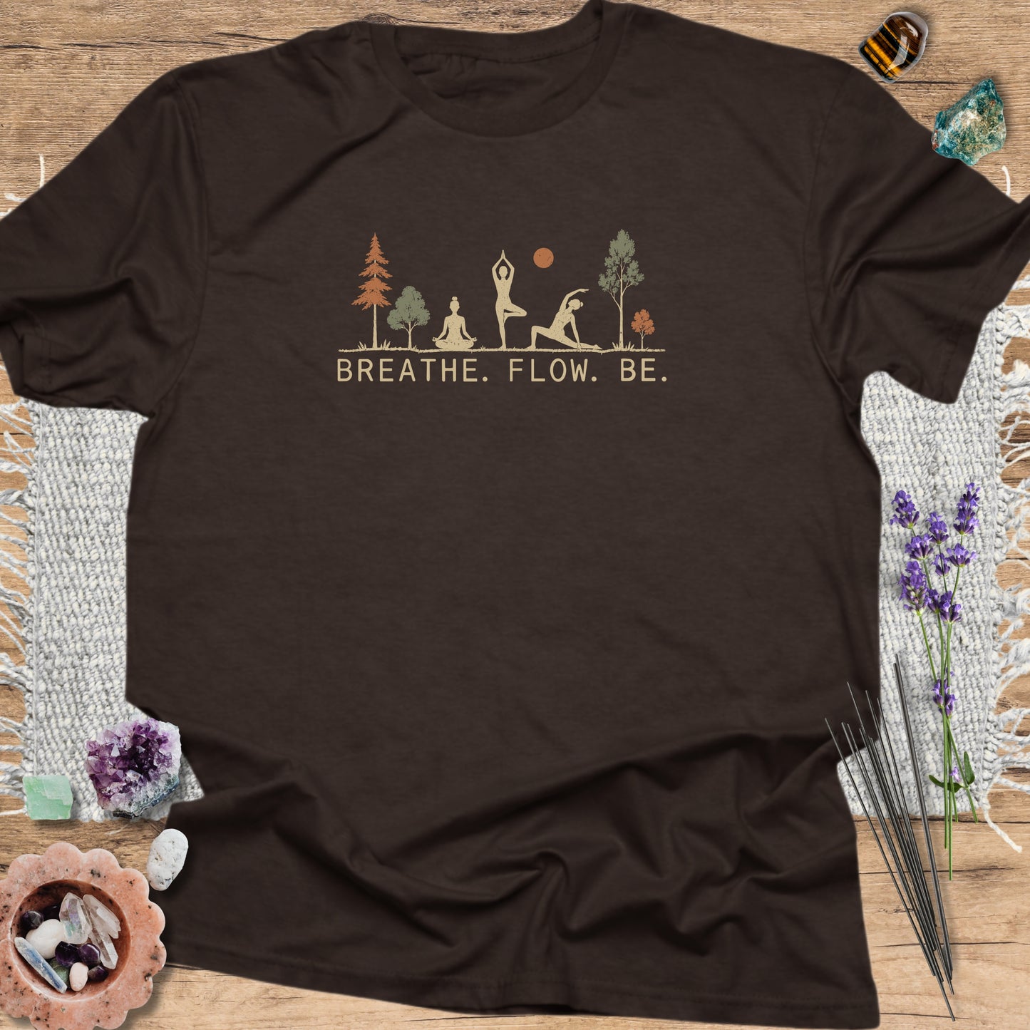 Breathe. Flow. Be. T-Shirt