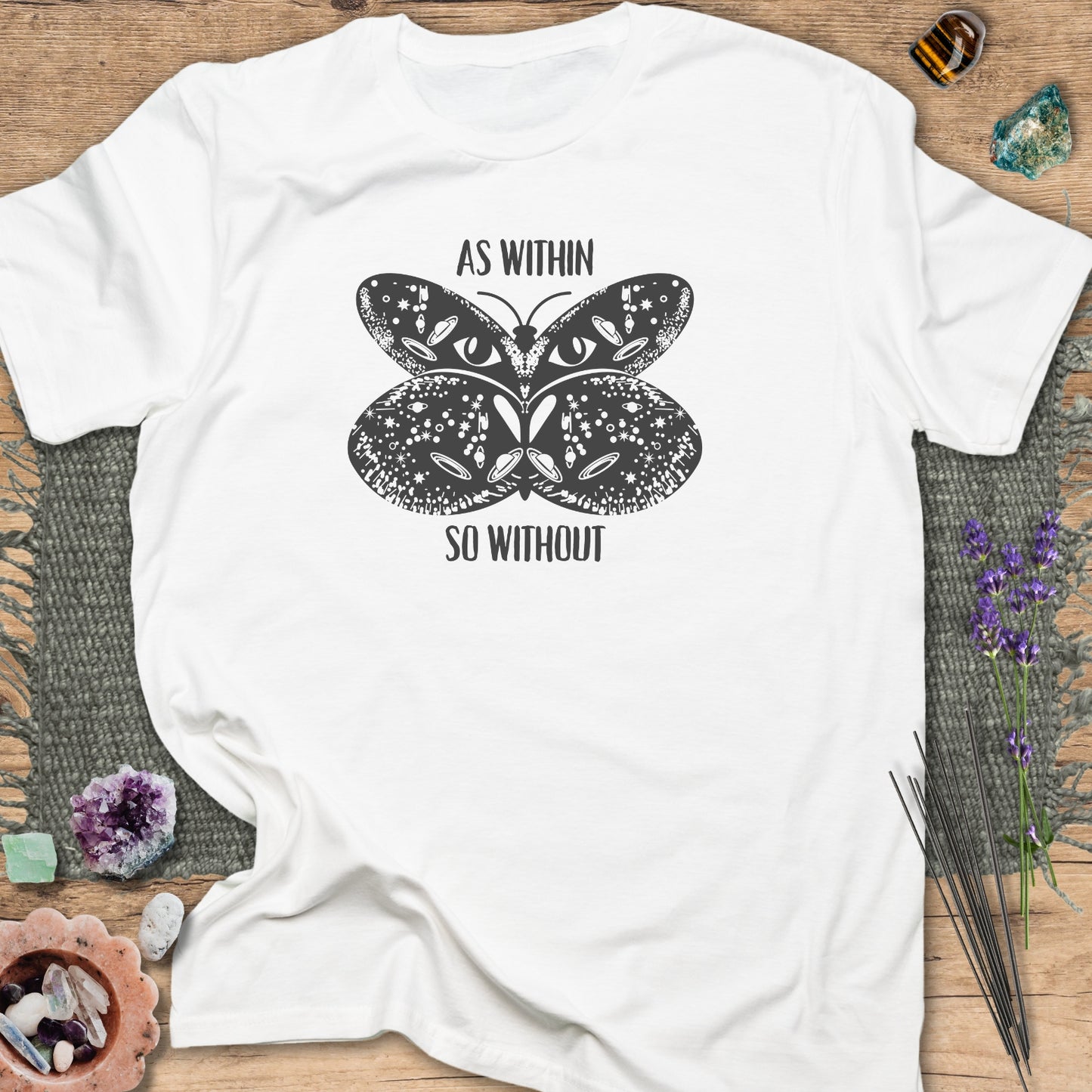 As Within, So Without Butterfly T-Shirt