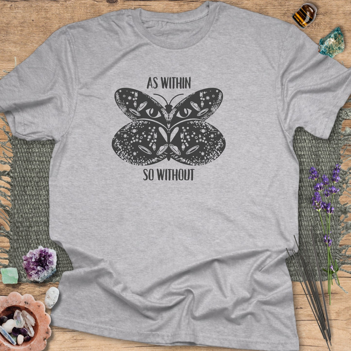 As Within, So Without Butterfly T-Shirt