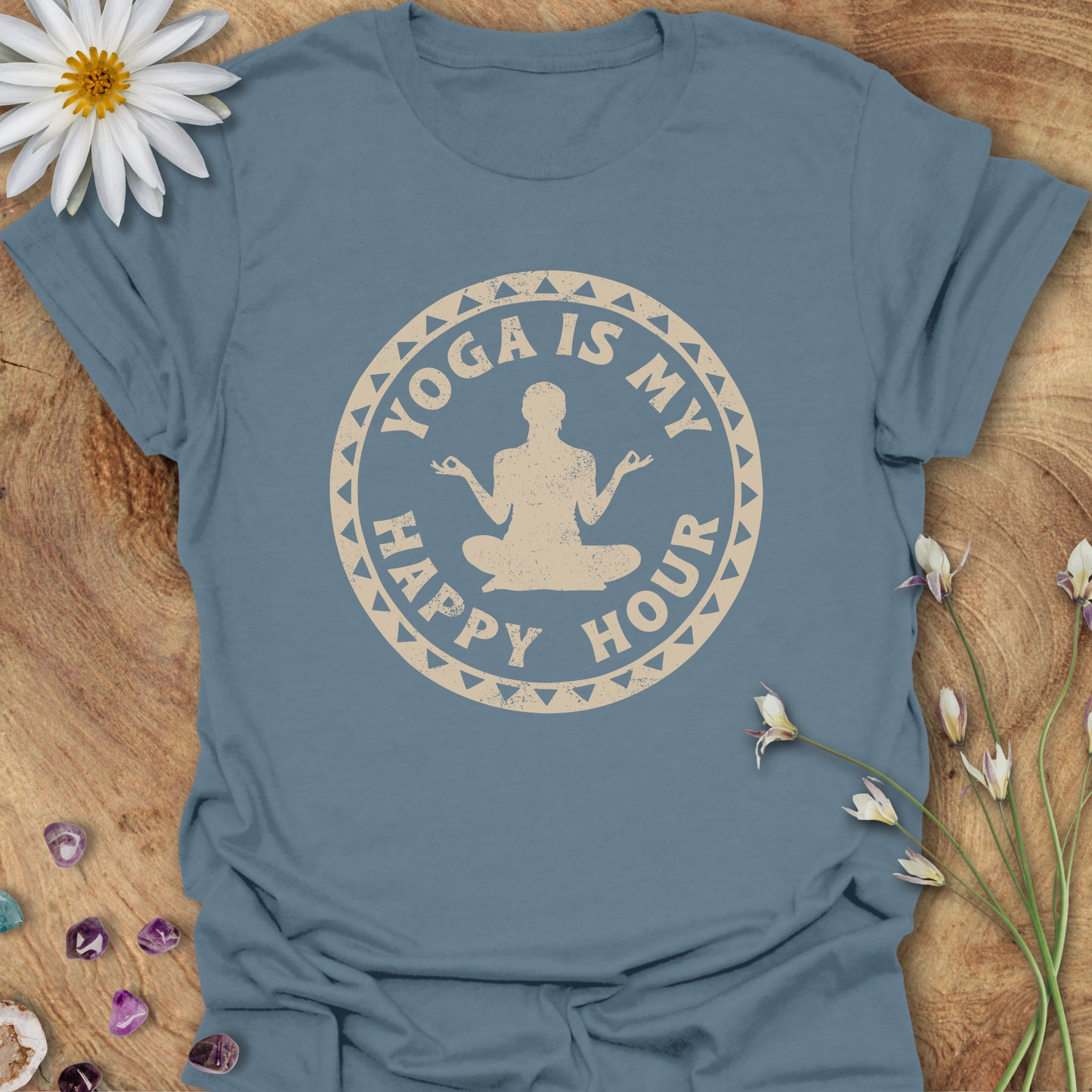 Yoga Is My Happy Hour T-Shirt
