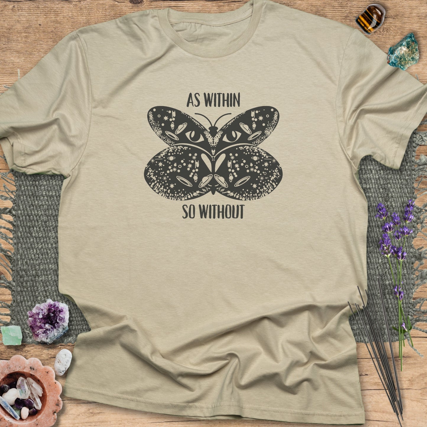 As Within, So Without Butterfly T-Shirt