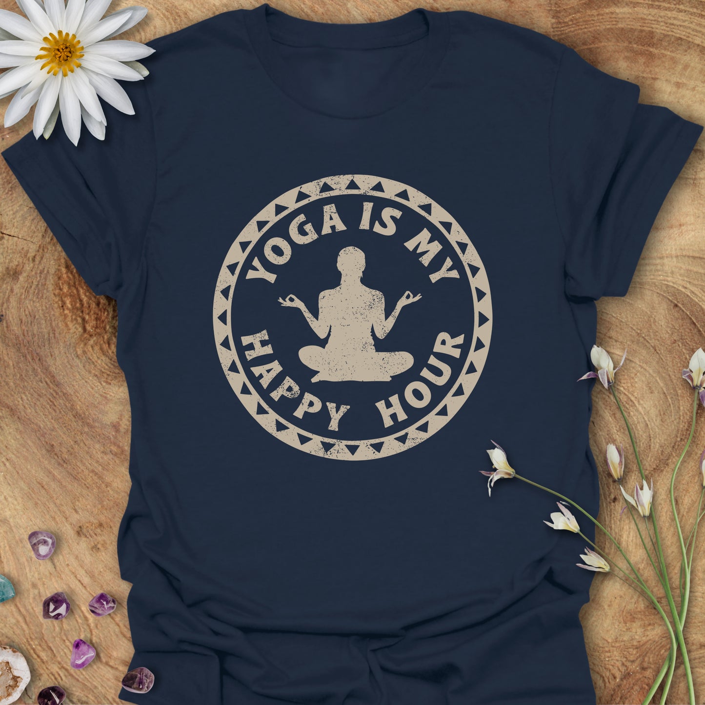 Yoga Is My Happy Hour T-Shirt