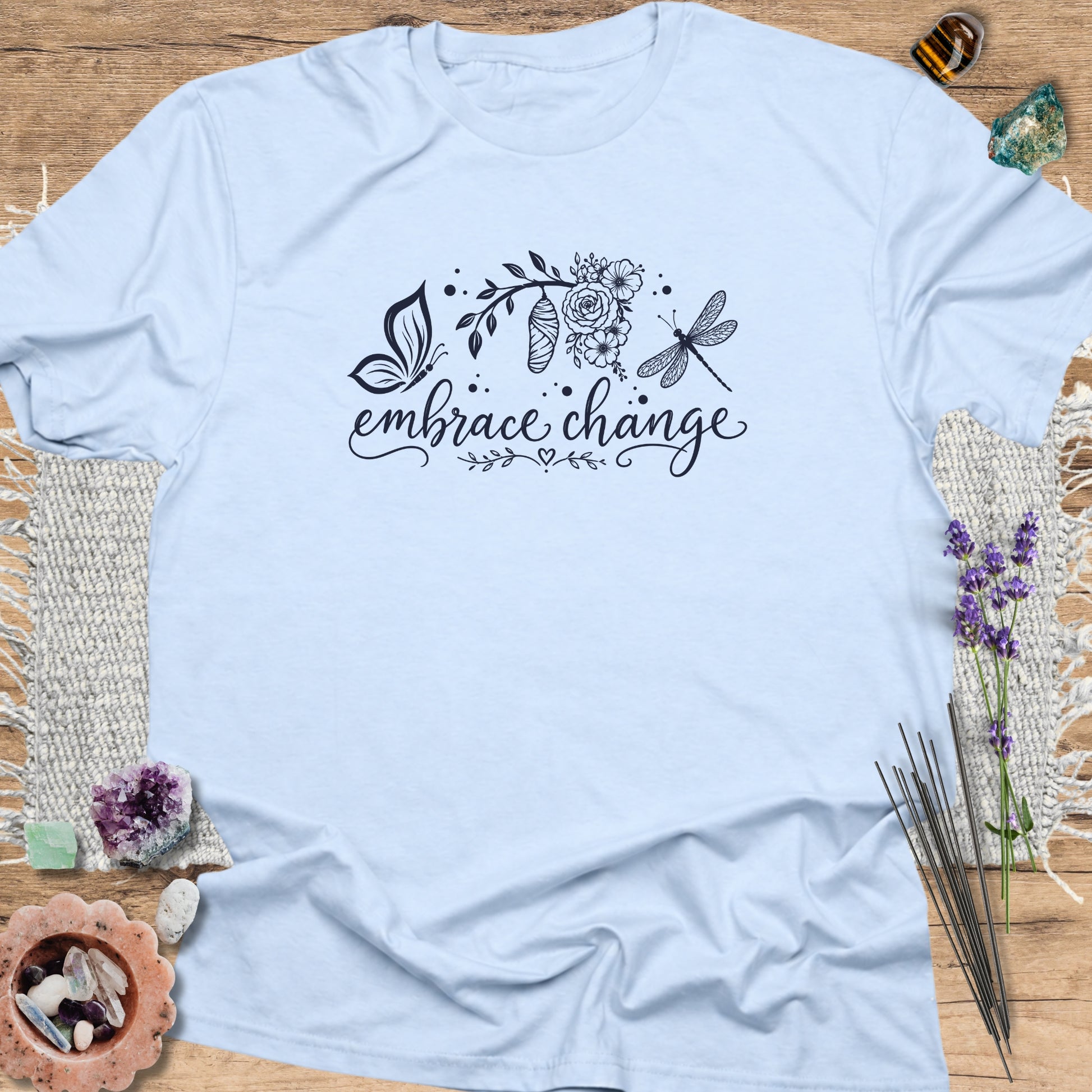Embrace Change Light Blue