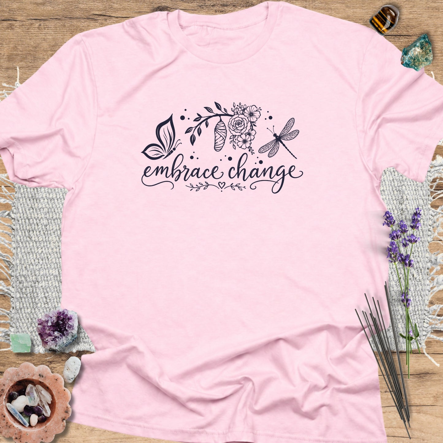 Embrace Change Light Pink