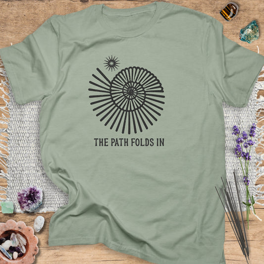 The Path Folds In T-Shirt