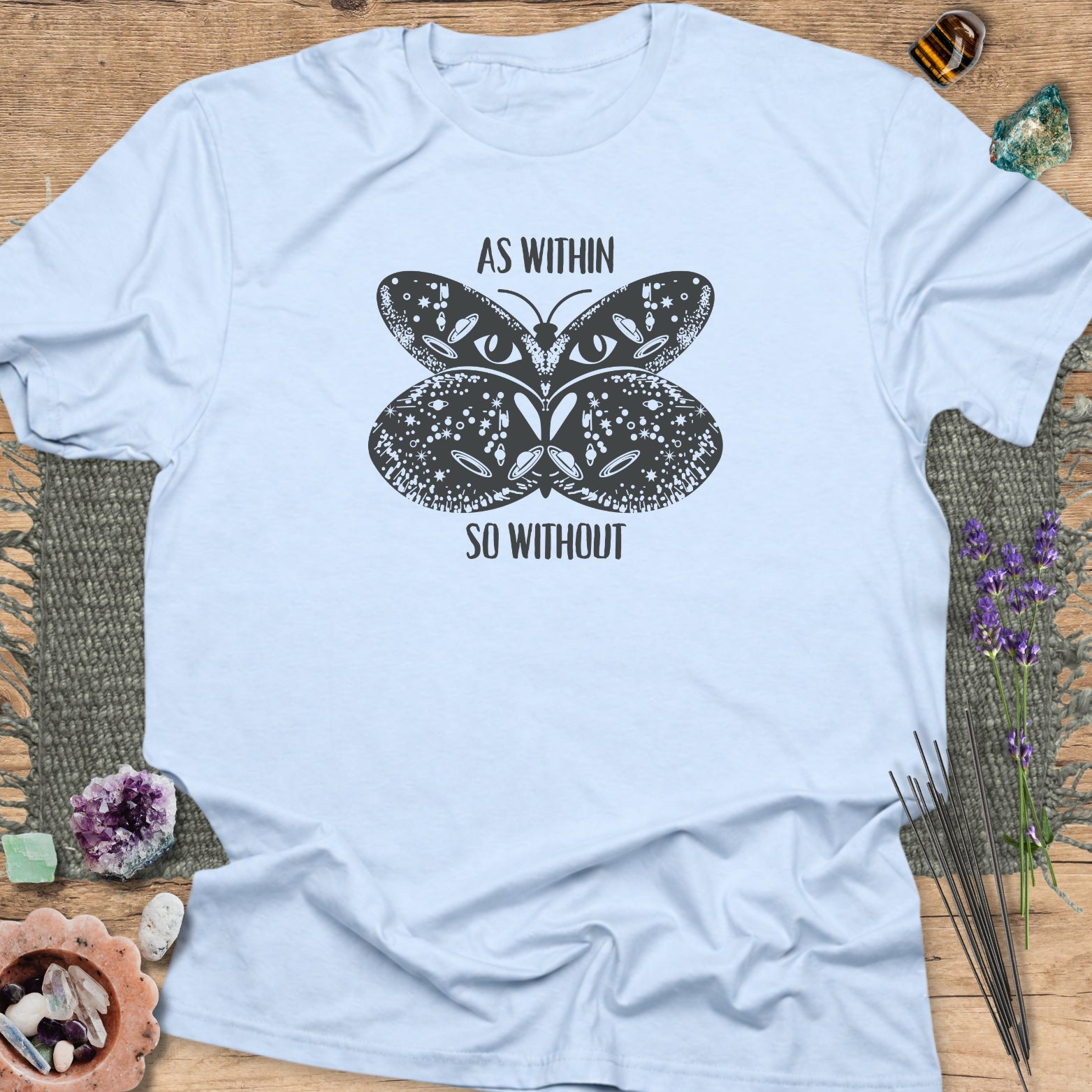 As Within, So Without Light Blue