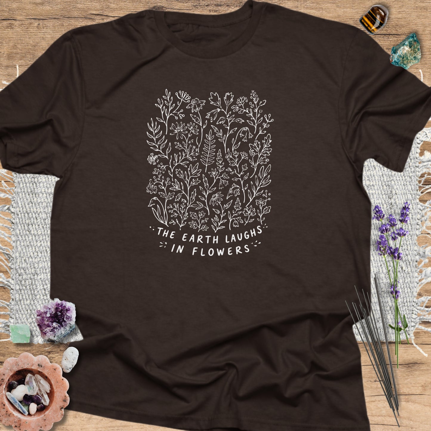 The Earth Laughs in Flowers T-Shirt