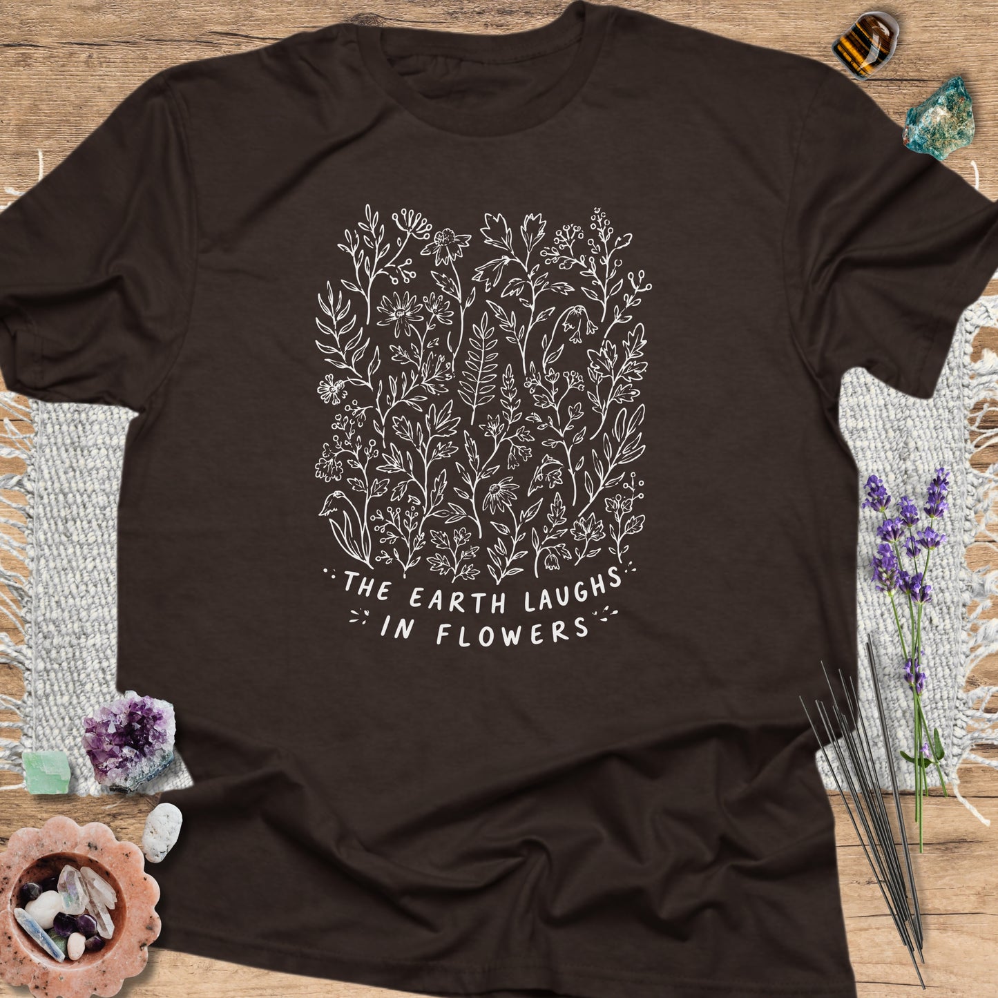 The Earth Laughs in Flowers Dark Chocolate