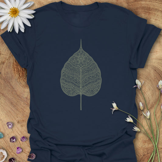 Bodhi Leaf T-Shirt Navy