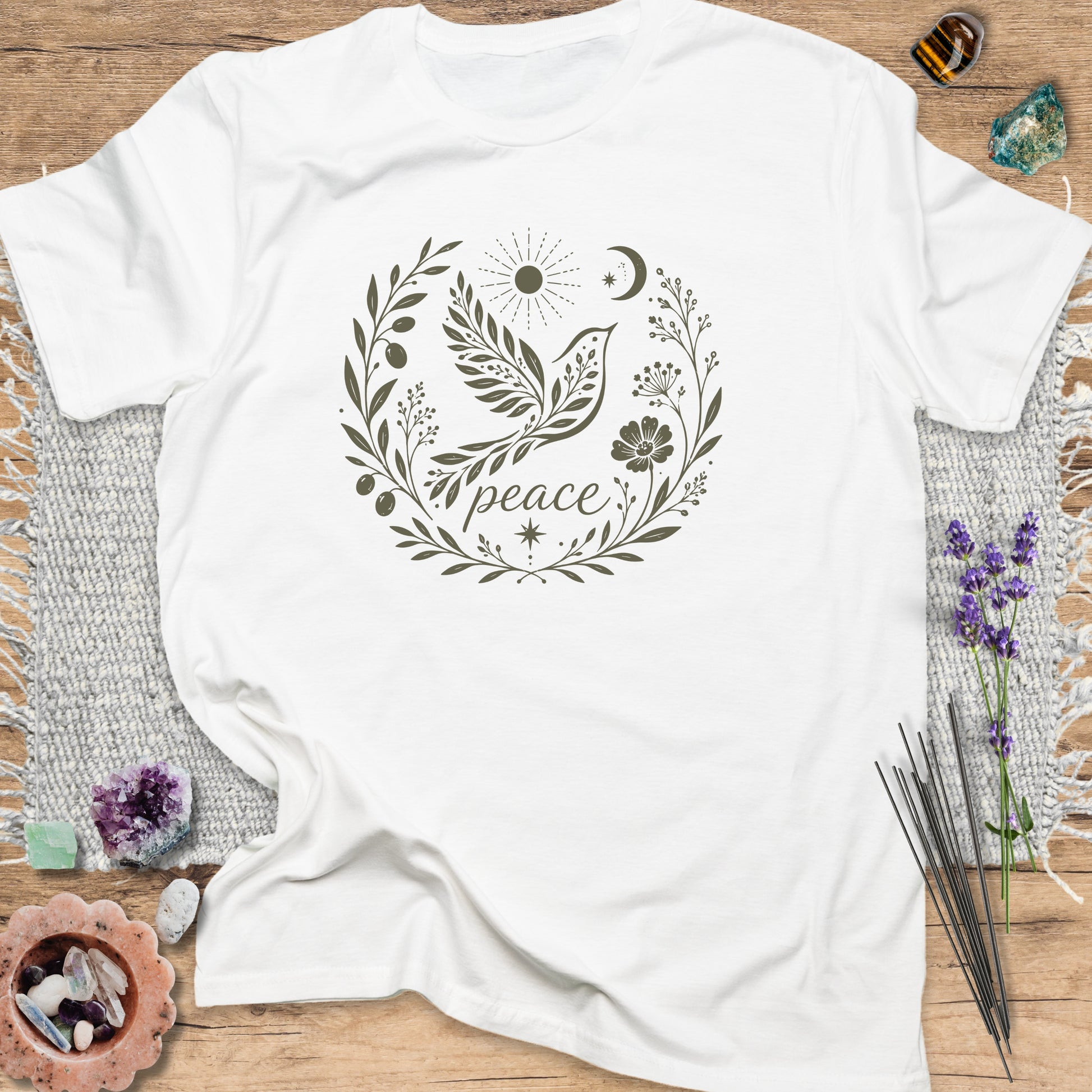 Peace Dove T-Shirt White