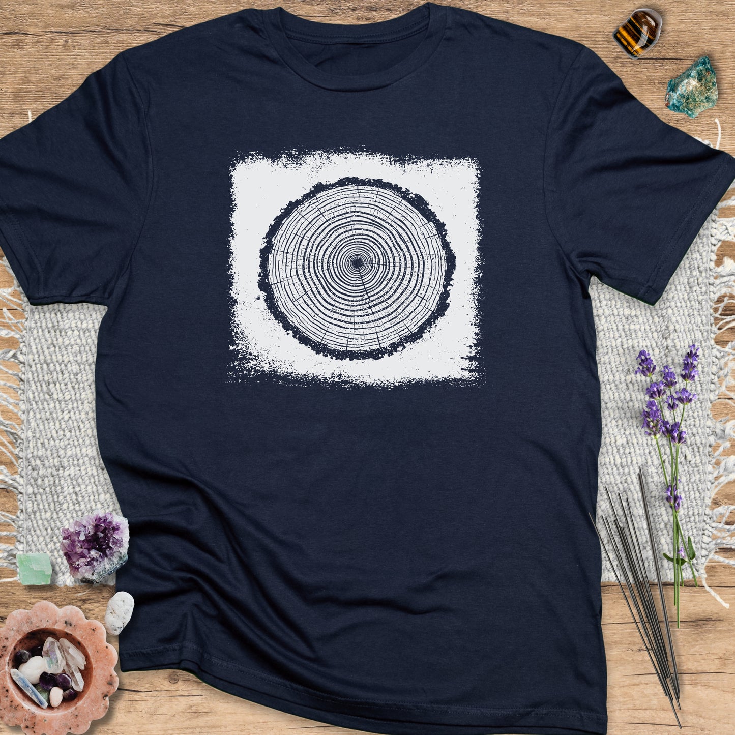 Tree Rings Navy
